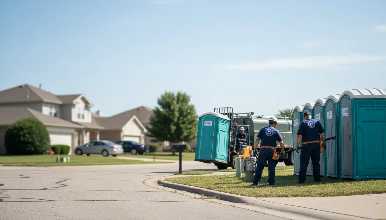 Porta Potty Rental in White Hall, IL near me